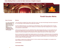 Tablet Screenshot of hindu-wedding-priest.co.uk